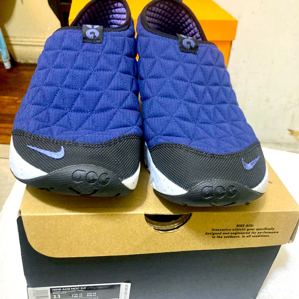 Nike ACG Moc 3.0 size 11  color blue